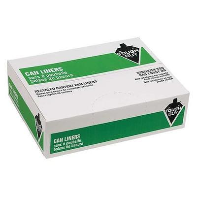 61 in. x 68 in. 95 Gal. to 96 Gal. 1.5 mil Clear Garbage Bag Liners  (25-Count)