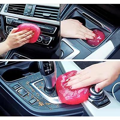 CXCCOI Reusable Car Cleaning Gel for Car Suitable for Detail Kit Interior  Cleaning Keyboard Air Vent,Car Cleaning Slime,Car Interior Fittings  Cleaning Tools (Red) - Yahoo Shopping