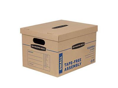 Bankers Box SmoothMove Classic Moving Boxes, Tape-Free Assembly, Easy Carry  Handles, Small, 15 x 12 x 10 Inches, 5 Pack (7714902) - Yahoo Shopping