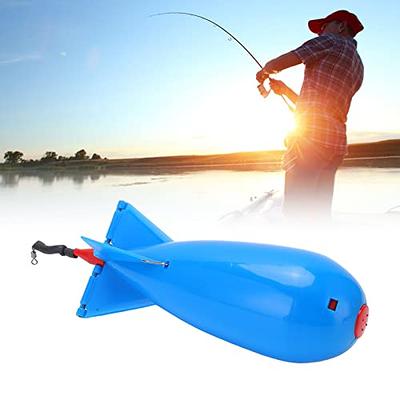 Azusumi Fishing Bomb Bait, Bait Thrower Carp Feeder Large Bomb Float Lure  Bait Holder Fishing Feeder Nesting Tool (Blue) - Yahoo Shopping