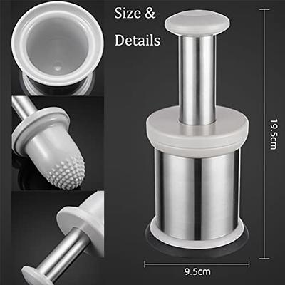 Pepper Grinder Manual Rustproof Labor-saving Finely Ground Stainless Steel  Large Capacity Stable Performance Spice Grinder Kitch