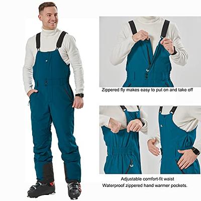 TOWN&FIELD Snow Pants Men Insulated Ski Bibs Overalls Waterproof Breathable  Snowboard Pants Hiking Climbing(Blue,M) - Yahoo Shopping