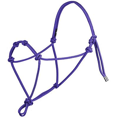 Harrison Howard Rope Halter Headstall for Horses no Noseband