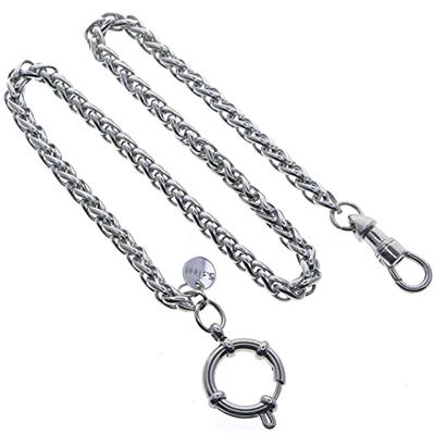 Stainless Steel Wheat Chain Necklace Thick Spiga Chain for Jewelry