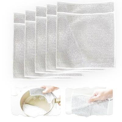 CDFUMY Multifunctional Non-Scratch Wire Dishcloth, Non-Scratch Wire  Dishcloth, Multipurpose Wire Dishwashing Rags for Wet and Dry, for Dishes,  Sinks, Counters, Stove Tops (10PCS) - Yahoo Shopping