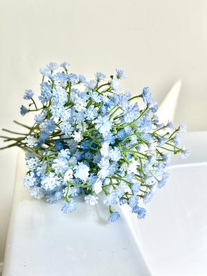 Mainstays 12 inch Artificial Baby's Breath Flower Pick, White Color. Indoor  Use. - Yahoo Shopping