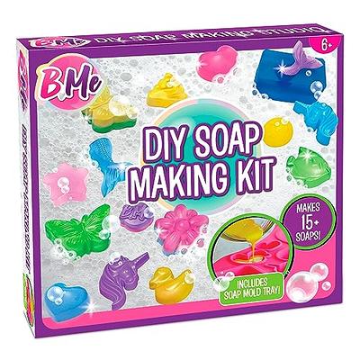 Soap & Bath Bomb Making Kit for Kids, 3-in-1 Spa Science Kit, Craft Gifts  For