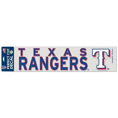  WinCraft MLB Texas Rangers Vinyl Sticker Sheet, 5 x