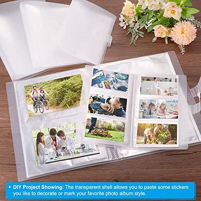 Photo Album Binder Collect Book 6 Ring A5 Binder Kpop Clear Photocard  Holder Sleeve 20 inserts 160 refillable card pockets 4pcs Stickers Great  for photo card collectors - Yahoo Shopping