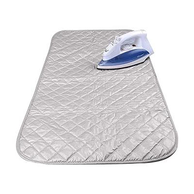 Ironing Board Covers 47X 27 Heat-Reflective Ironing Board Pad Portable  Cotton Cover and Pad Marble Tile Ironing Mat Blanket for Washer Dryer Table  Travel Flat Surface - Yahoo Shopping