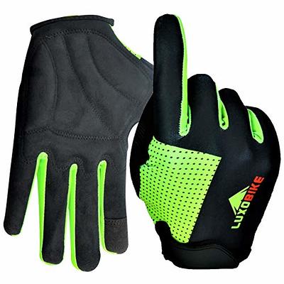 Souke Sports Cycling Bike Gloves Padded Half Finger Bicycle Gloves  Shock-Absorbing Anti-Slip Breathable MTB Road Biking Gloves for Men/Women