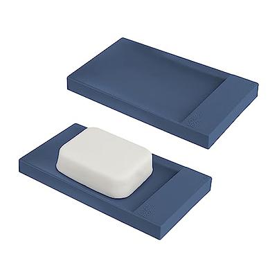 Topsky 2 Pcs Soap Dish for Shower, Soap Dishes Soap Savers for Bar Soap,  Soap Bar Holder Shower with Drip Tray, Plastic Double Layer Draining Soap  Box