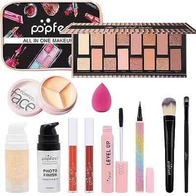 All in One Makeup Kit - Makeup Set for Women, Girls & Teens, Include 10  Colors Eyeshadow Palette, Lip Gloss, Eyebrow & Eyeliner Pencil, Waterproof  Mascara, 6 Pcs Makeup Brushes - Yahoo Shopping