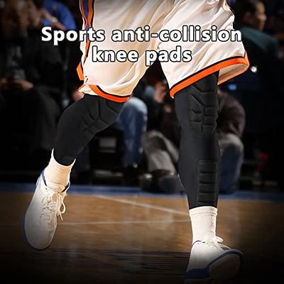 Padded Knee Sleeves for Youth & Adult Basketball Wrestling