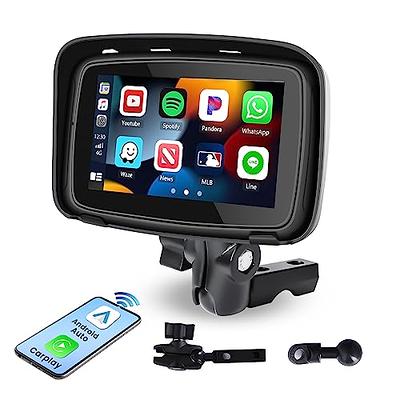 Carpuride W502 GPS sans Fil Portable pour Moto avec Apple Carplay