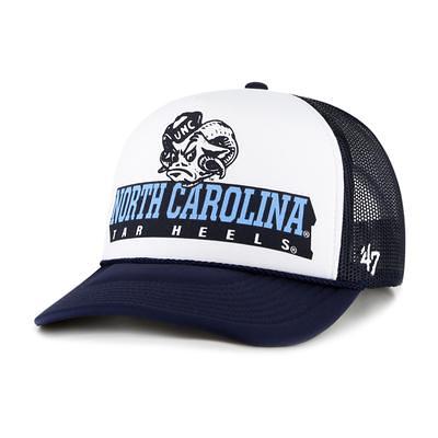Men's New Era White North Carolina Tar Heels Basic Low Profile 59FIFTY  Fitted Hat