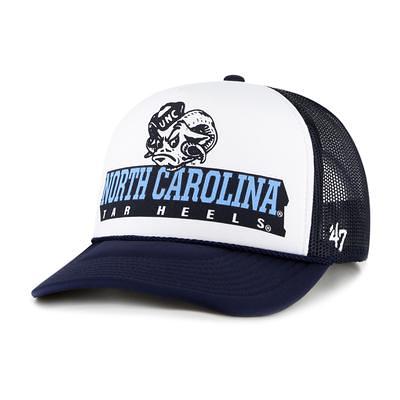 Men's Mitchell & Ness Navy/Carolina Blue North Carolina Tar Heels Play By  Play 2.0 T