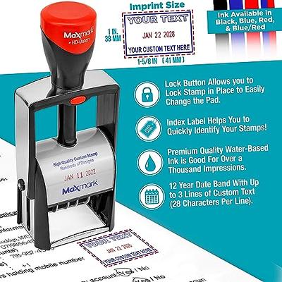 MaxMark Premium Refill Ink for self Inking Stamps and Stamp Pads