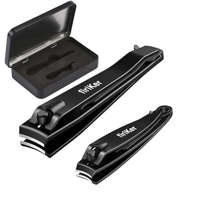 R RUCKERCO Nail Clippers Set Matte Stainless Steel 3 pcs India | Ubuy