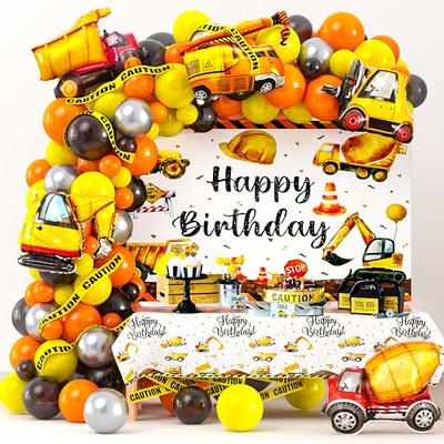 CUTEUP Construction Birthday Party Supplier - 259PCS Dump Truck Party  Decorations Kits Set with Balloons, Tablecloth, Backdrop, Cake Toppers,  Construction Theme Tableware Set for Kids - 16 Guest - Yahoo Shopping