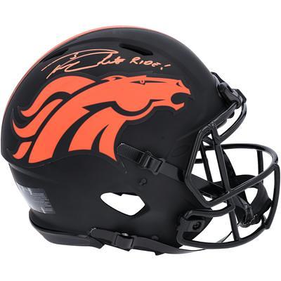 Riddell Denver Broncos Flat White Alternate Revolution Speed Authentic Football Helmet