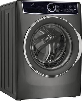 Whirlpool 4.5 cu. ft. Front Load Washer with Steam, Quick Wash Cycle and  Vibration Control Technology in Chrome Shadow WFW5605MC - The Home Depot