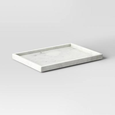 Rectangle Marble Tray White - Threshold™ - Yahoo Shopping