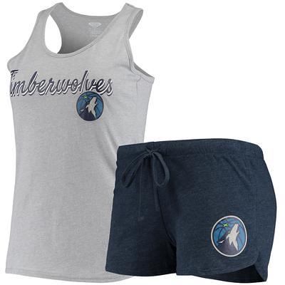 Women's Concepts Sport Navy/Red Los Angeles Angels Meter Muscle Tank Top & Pants Sleep Set Size: Small