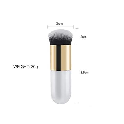 Makeup Brush Foundation Brush Flat Head Round Head Blush - Temu