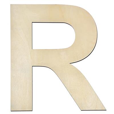 12 Inch Wooden LettersLarge Wooden Letters for Wall Decor 0.2 inch