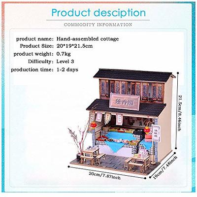 New DIY Miniature Wooden Doll House Building Kit Ancient