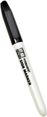 Sanford 255159 Regular Tip Uni Paint Marker, Black - Pack of 6