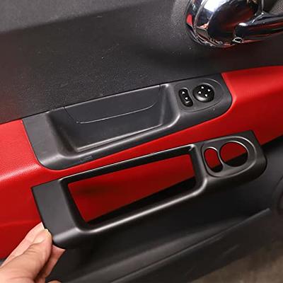 LLKUANG Car Rear View Mirror Adjustment Switch Panel Decoration