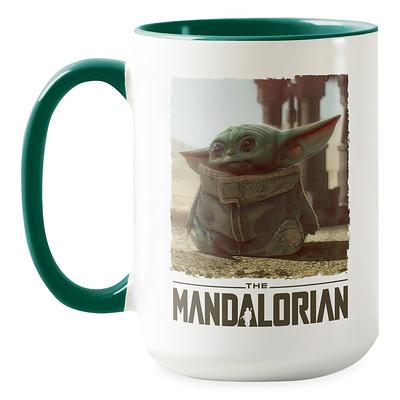 Star Wars The Mandalorian: Grogu/Baby Yoda 20oz Ceramic Camper Mug