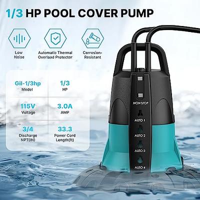 VIVOHOME Automatic Pool Cover Pump