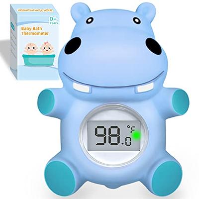 Baby Bath Thermometer with Room Thermometer - Famidoc FDTH-V0-22 New Upgraded Sensor Technology for Baby Health Bath Tub Thermometer Floating Toy