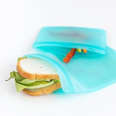 re)zip Reusable Leak-proof Flat Sandwich Lunch Bag - 2pk (colors