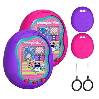 Silicone Case Compatible with Tamagotchi Uni Virtual Pet Machine,  Protective Skin Sleeve Shell for Tamagotchi Uni with Finger Lanyard (Rose  Red and Purple) - Yahoo Shopping