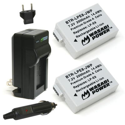 Canon LP-E19, LP-E4, LP-E4N Dual LCD Battery Charger by Wasabi Power