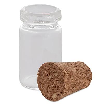 Craft Decor Glass Jars with Cork Lids