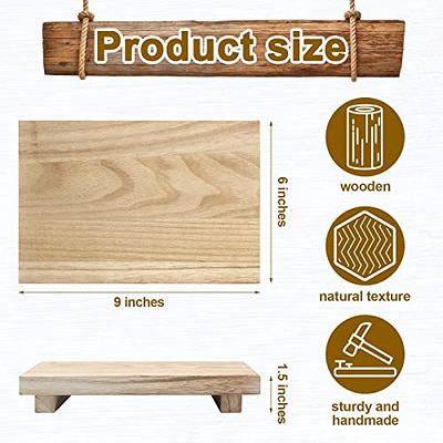 Wood Riser Tray Soap, Stand Soap Tray for Kitchen Sink, Wood Pedestal for  Kitchen Counter Sink Stand Decorative Rustic Bathroom Dishes for Plant  Bottles Candles Display (Natural, 9 x 6 Inch) - Yahoo Shopping