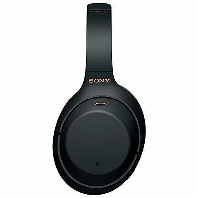 Sony WH-1000XM4 Wireless Noise Canceling Overhead Headphones with Mic for  Phone-Call, Voice Control, Blue, with USB Wall Adapter and Microfiber  Cleaning Cloth - Bundle : : Electronics