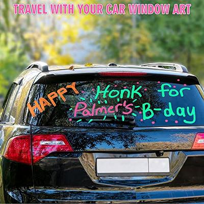  Car Window Markers for Auto Glass Washable - Liquid