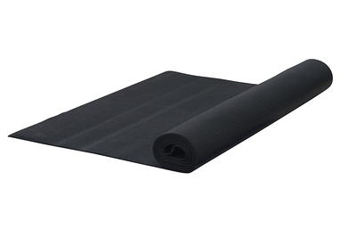 Athletic Works PVC Yoga Mat, 3mm, Real Teal, 68inx24in, Non Slip,  Cushioning for Support and Stability