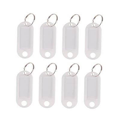 FUNOMOCYA Colored Labels 30pcs Key Ring Key Tags Key Covers or Label Key Tag  - Yahoo Shopping