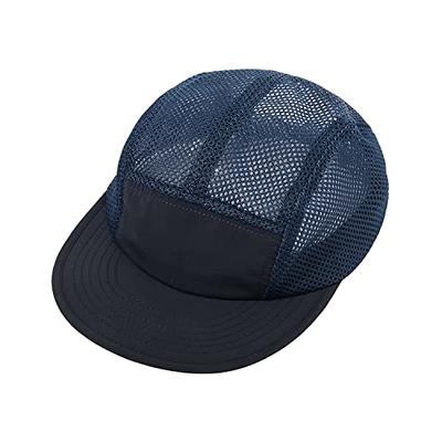 2023 Men Solid Mesh Baseball Cap Soft Breathable Newsboy Cap Fashion UV  Protection Sun Hat Adjustable Summer Outdoor Blue