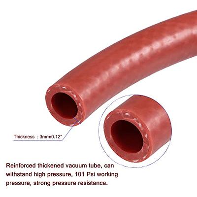 MECCANIXITY Silicone Vacuum Tubing Heater Hose 3/8 ID 6.6ft 101psi 392F  Red Reinforced High Temperature for Engine - Yahoo Shopping