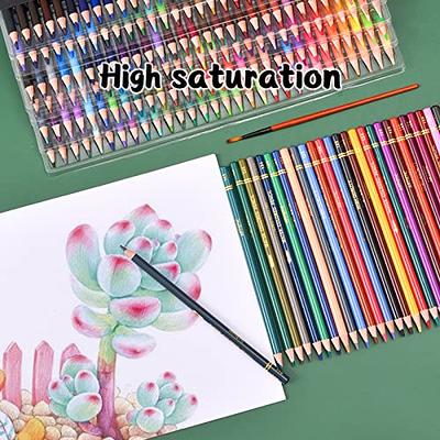 PENINSULA LOVE Water Soluble Colored Pencils Set 24 Colored Professional  Colored Pencils Set Watercolor Pencils Set with Brush Multicolored Art