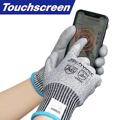 Schwer 3 Pairs Cut Resistant Gloves ANSI A6 Cut Proof Work Gloves,  Touchscreen, for Men and Women Used for Woodworking, Glass Cutting,  Construction, Cargo Handling, Car Repair（S） - Yahoo Shopping
