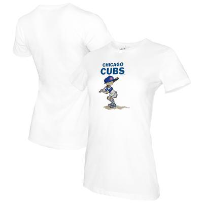 Women's Tiny Turnip White Chicago Cubs Baseball Tear T-Shirt - Yahoo  Shopping